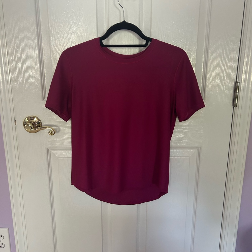 Lululemon Running and Training T-shirt-Wild berry